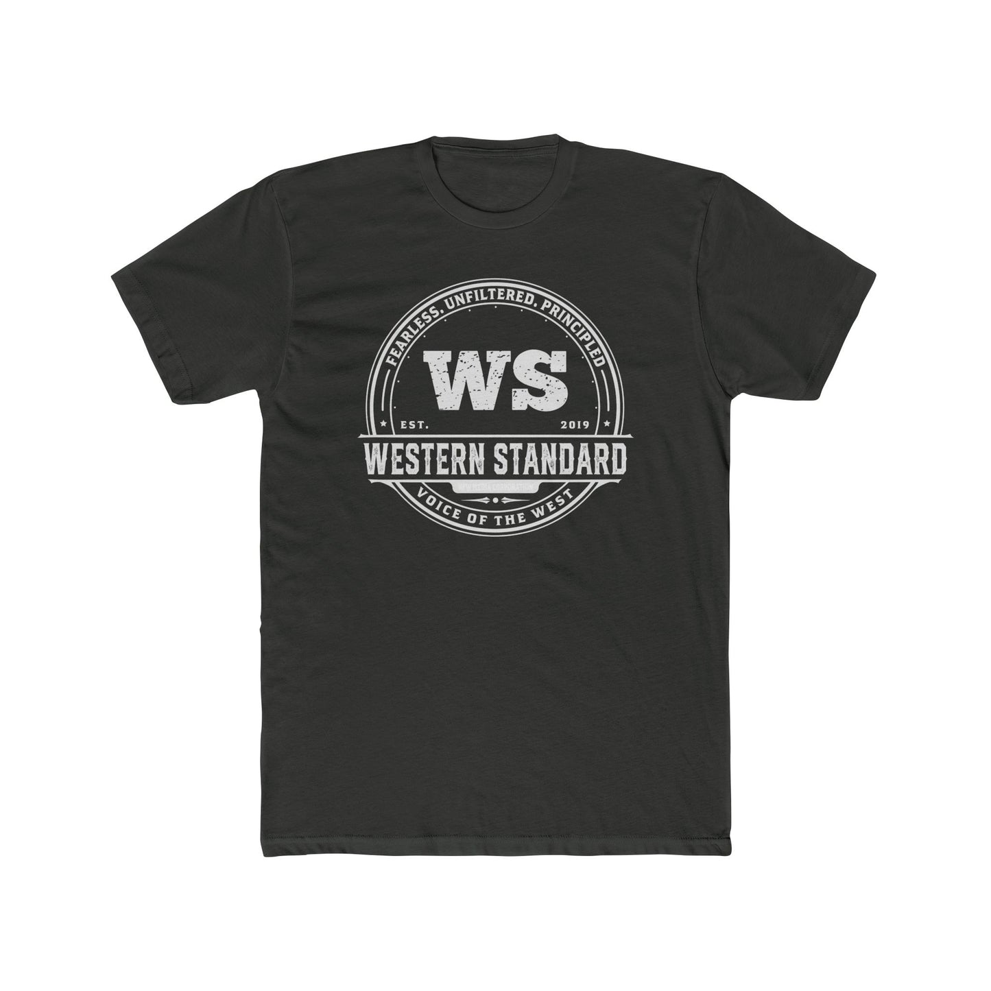 Vintage Western Standard Men's Cotton T-Shirt