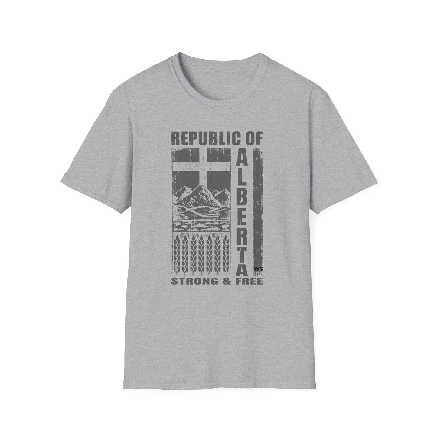 Republic of Alberta Unisex Softstyle T-Shirt