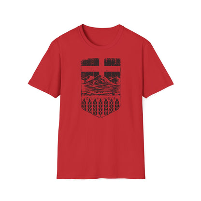 Rugged Alberta Shield Unisex T-Shirt