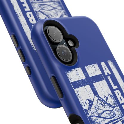 Rugged Alberta Blue MagSafe Phone Case