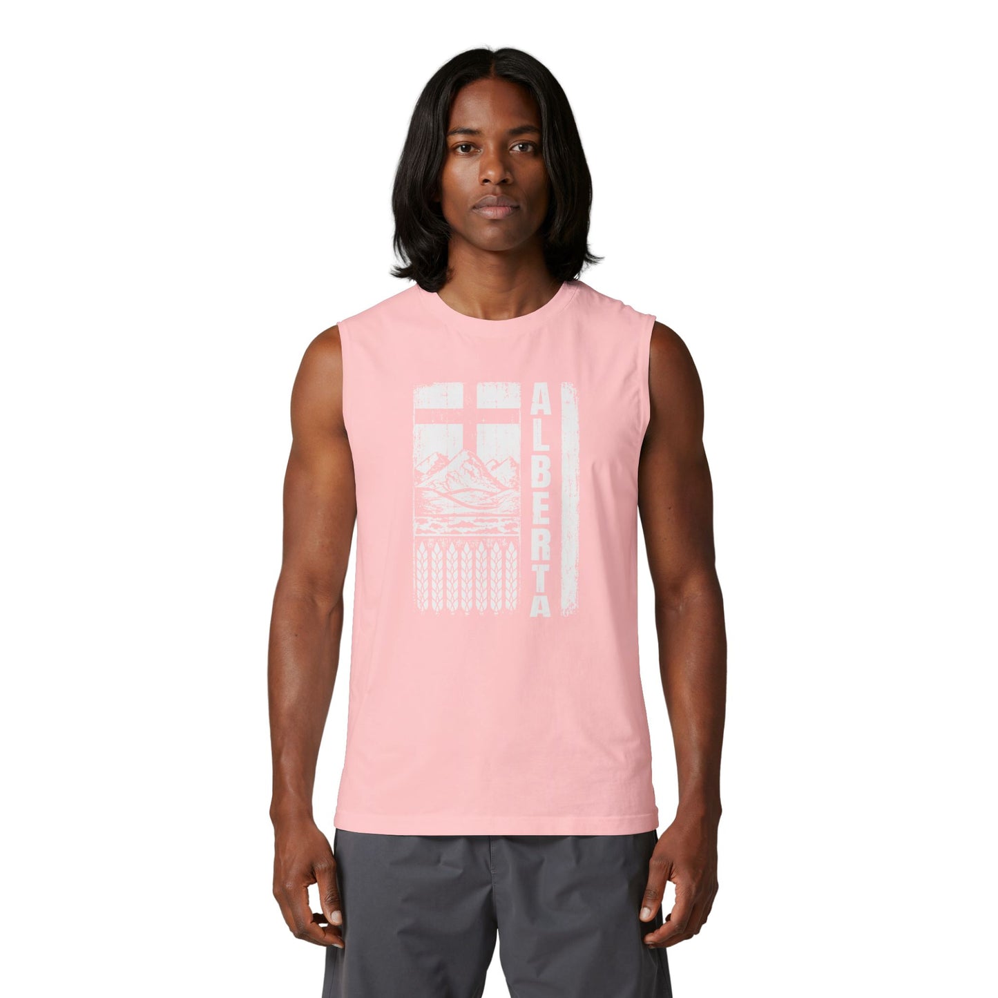 Rugged Alberta Muscle Tank Top