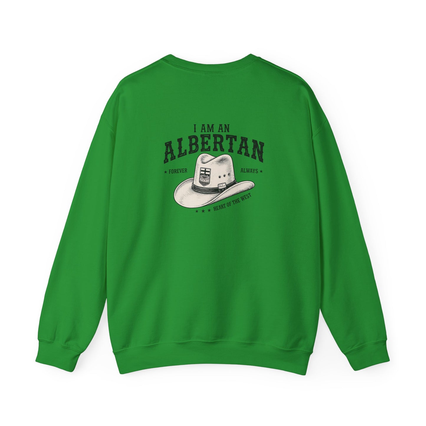 I Am Albertan (On the Back) Unisex Sweatshirt