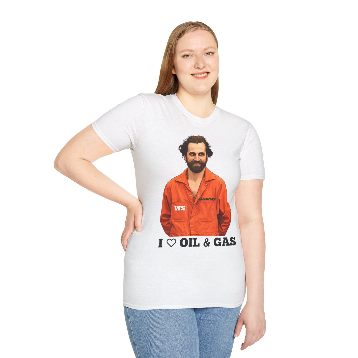 Guilbeault 'I Love Oil and Gas' Unisex T-Shirt