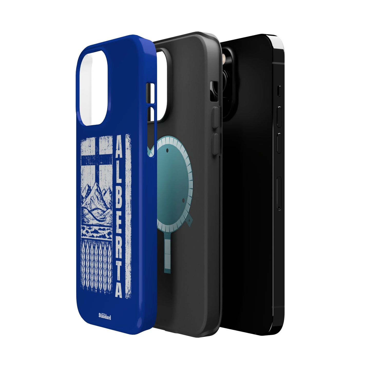 Rugged Alberta Blue MagSafe Phone Case