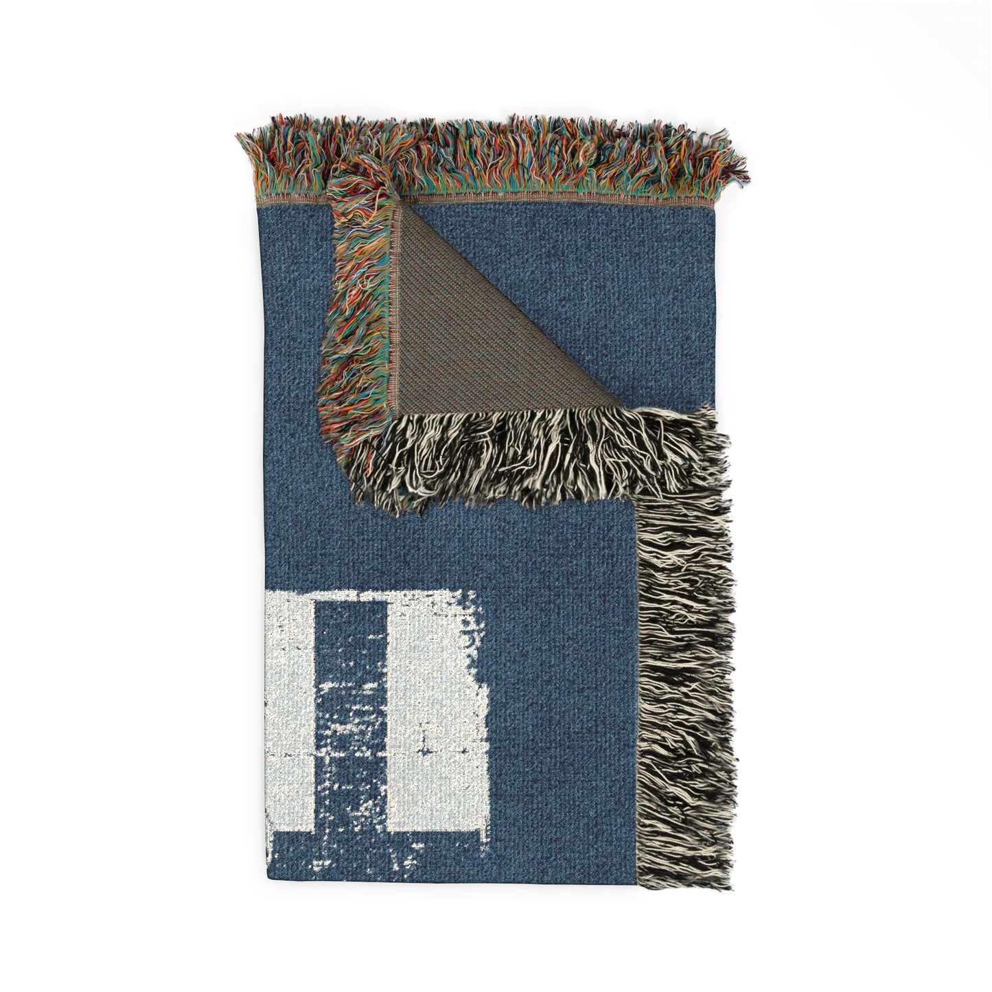 Rugged Alberta Shield Woven Blanket