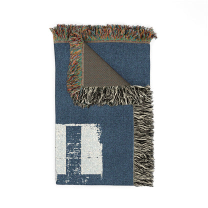 Rugged Alberta Shield Woven Blanket