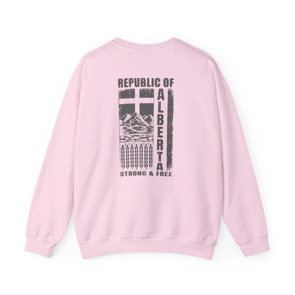 Republic of Alberta (On the Back) Premium Crewneck Sweatshirt