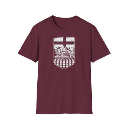 Rugged Alberta Shield Women's Softstyle T-Shirt