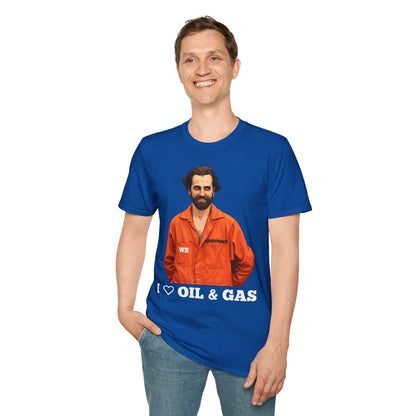 Guilbeault 'I Love Oil and Gas' Unisex T-Shirt