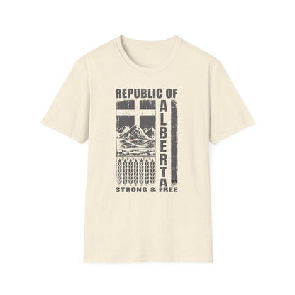 Republic of Alberta Unisex Softstyle T-Shirt