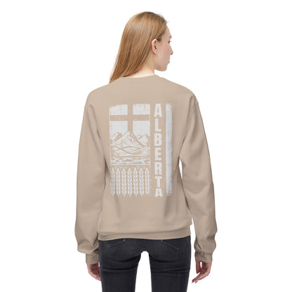 Rugged Alberta (On the Back) Crewneck Sweatshirt