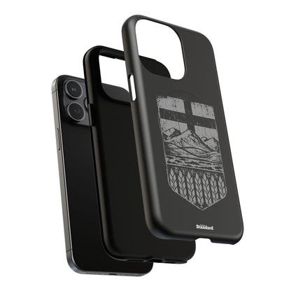 Rugged Alberta Shield Black MagSafe Premium Case