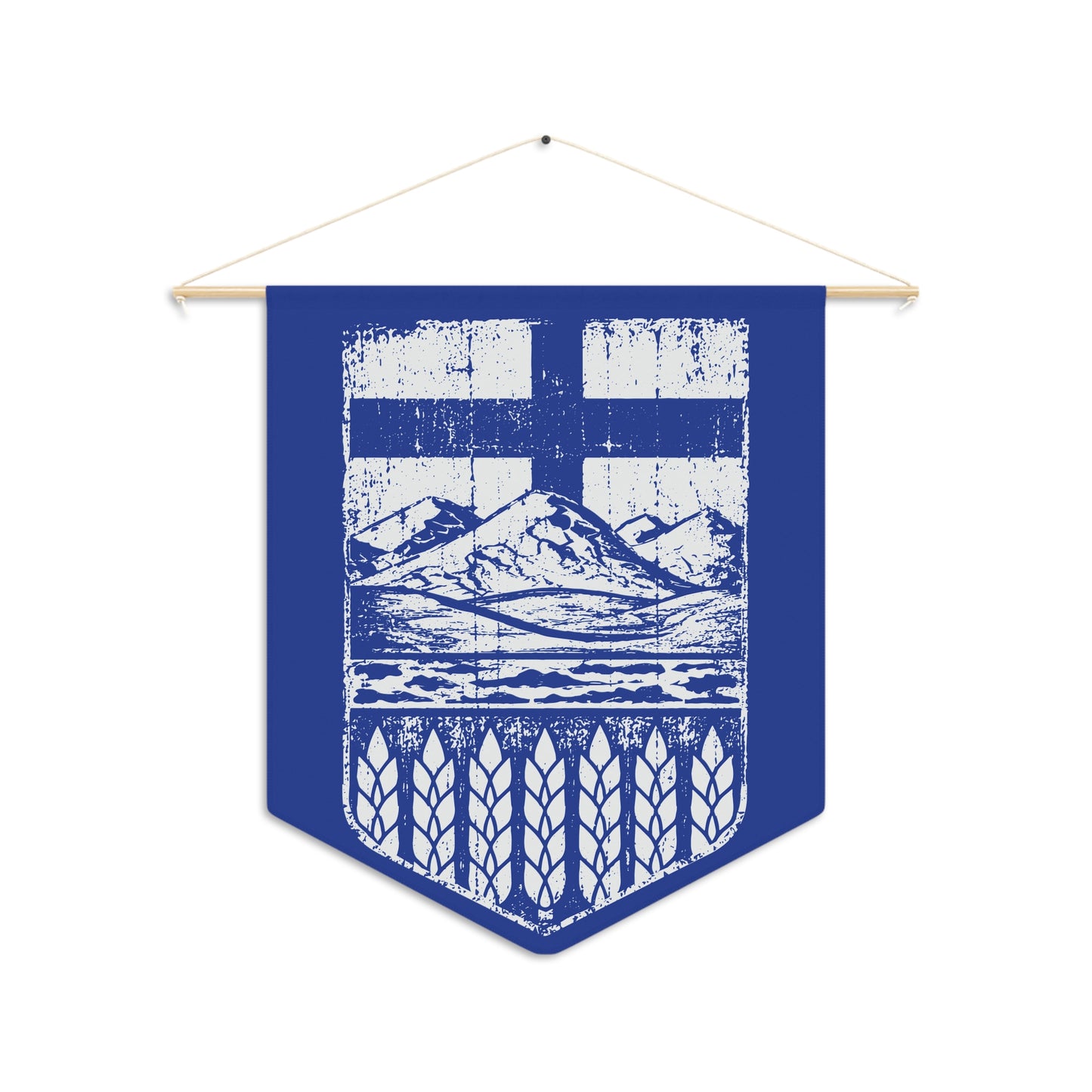Rugged Shield of Alberta Pennant