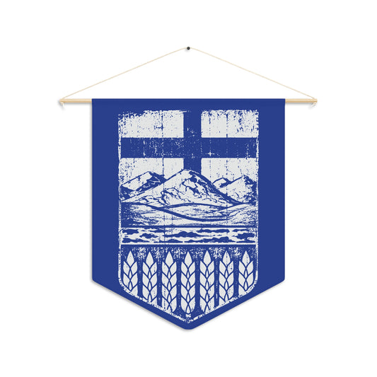 Rugged Shield of Alberta Pennant