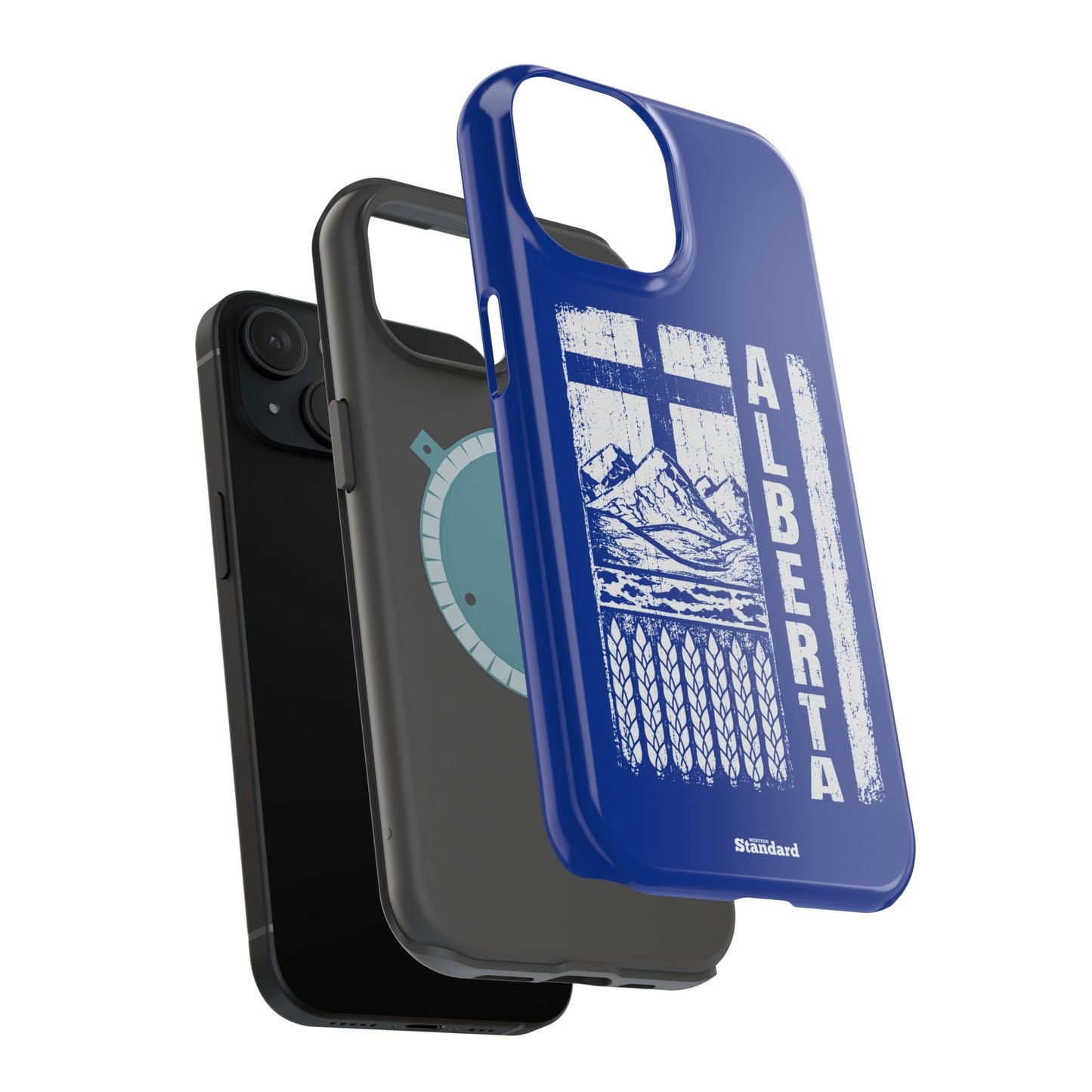 Rugged Alberta Blue MagSafe Phone Case