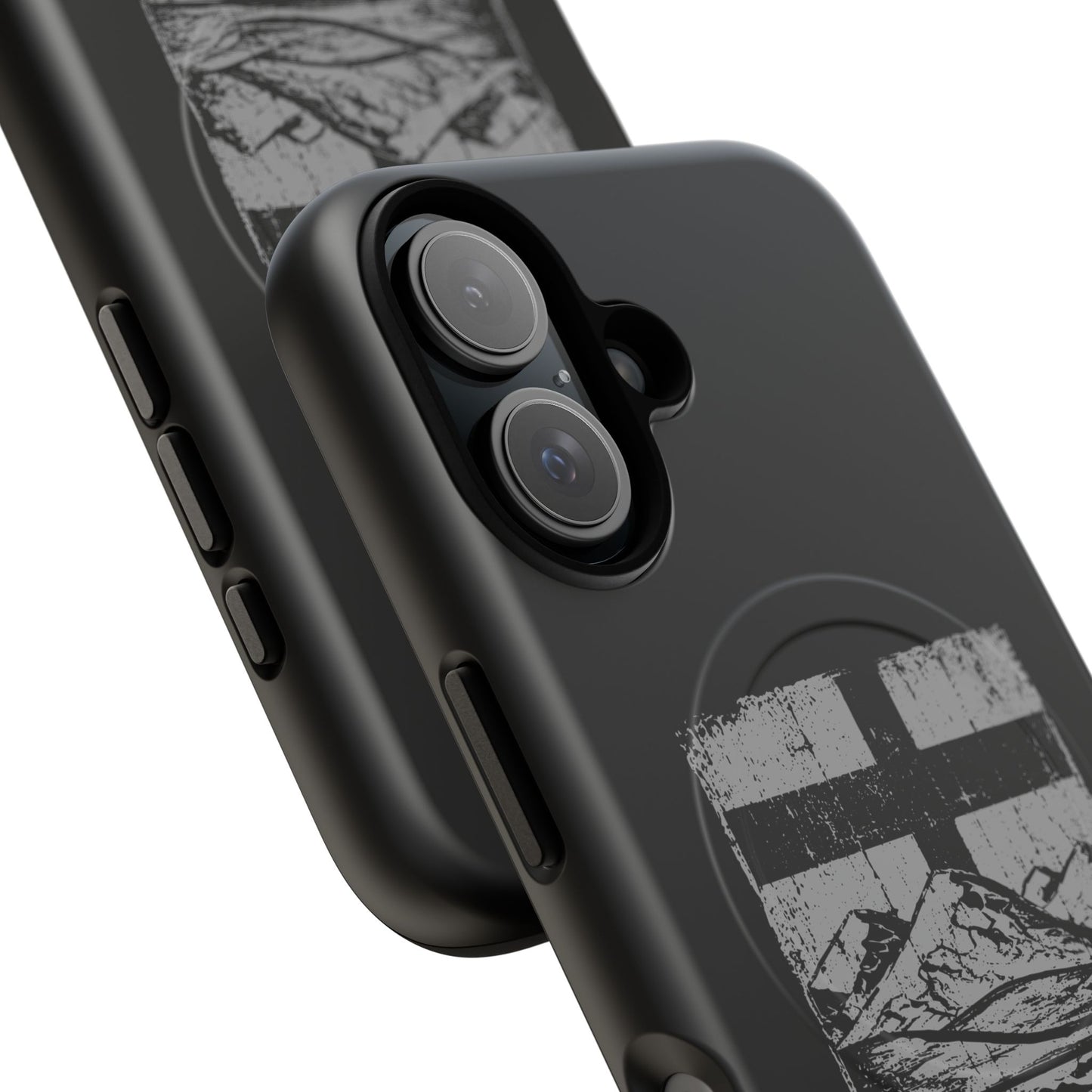 Rugged Alberta Shield Black MagSafe Premium Case