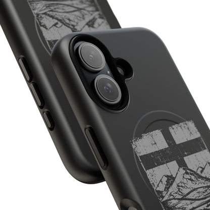 Rugged Alberta Shield Black MagSafe Premium Case