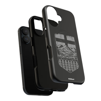Rugged Alberta Shield Black MagSafe Premium Case