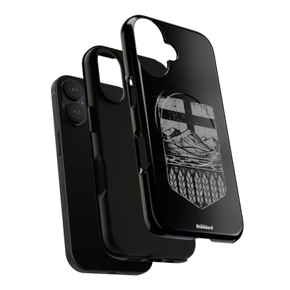 Rugged Alberta Shield Black MagSafe Premium Case