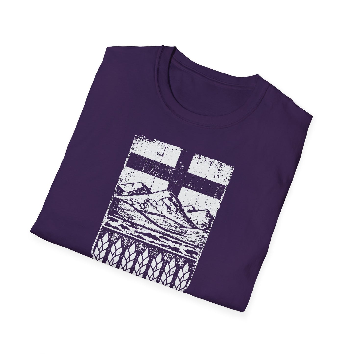 Rugged Alberta Shield Unisex T-Shirt