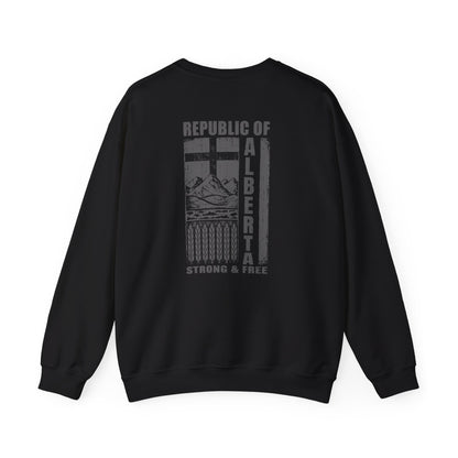 Republic of Alberta (On the Back) Premium Crewneck Sweatshirt