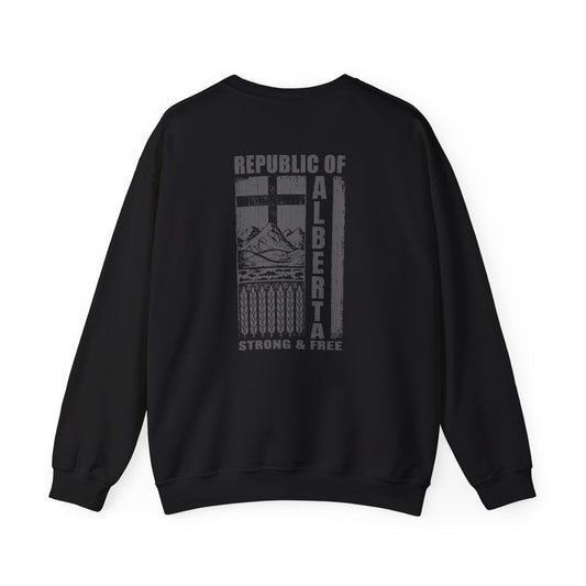 Republic of Alberta (On the Back) Premium Crewneck Sweatshirt