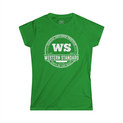 Vintage Western Standard Women's Soft T-Shirt