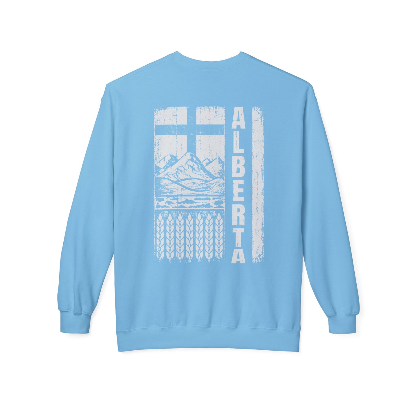 Rugged Alberta (On the Back) Crewneck Sweatshirt