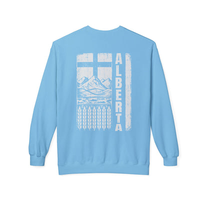 Rugged Alberta (On the Back) Crewneck Sweatshirt