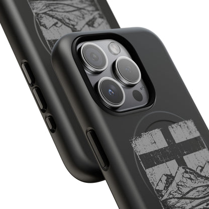 Rugged Alberta Shield Black MagSafe Premium Case