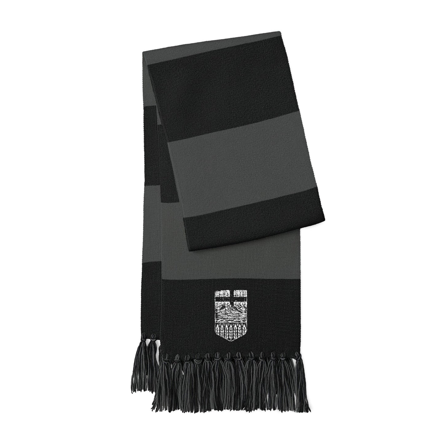 Rugged Alberta Shield Scarf (Embroidered)