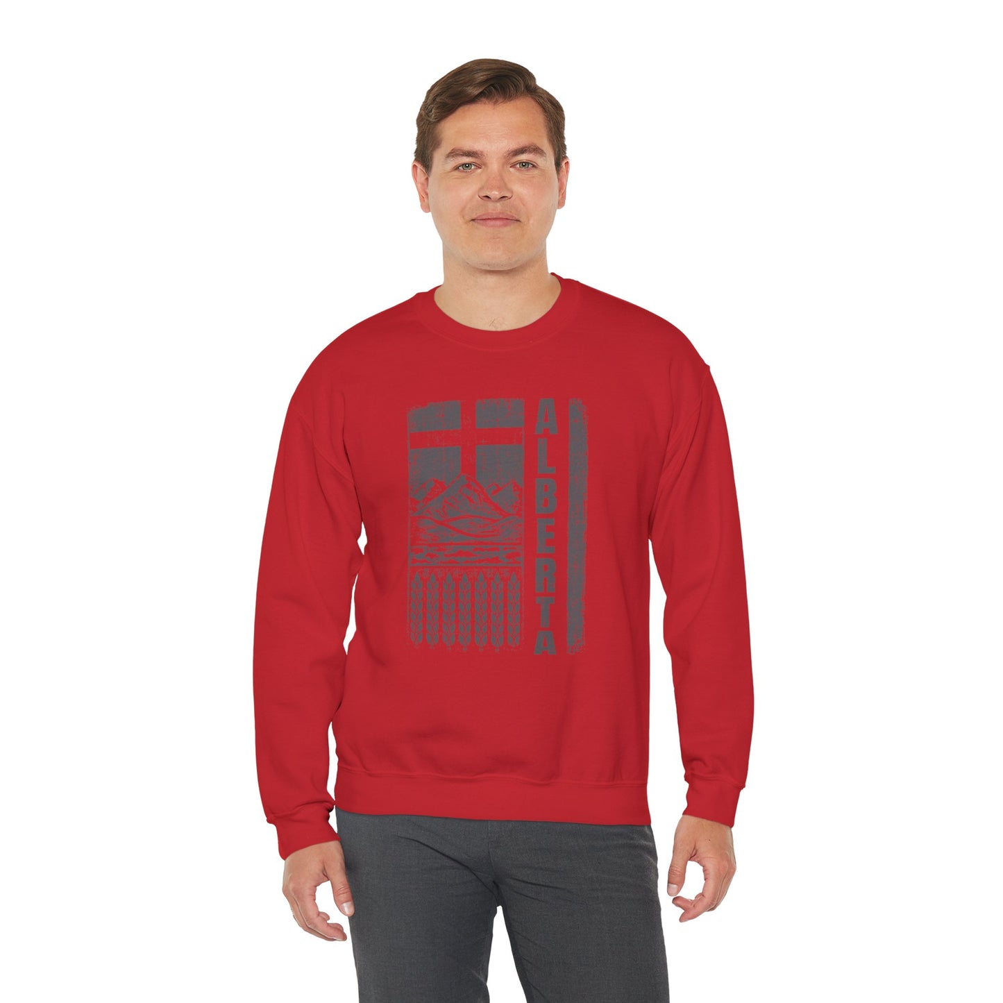 Rugged Alberta Unisex Sweatshirt