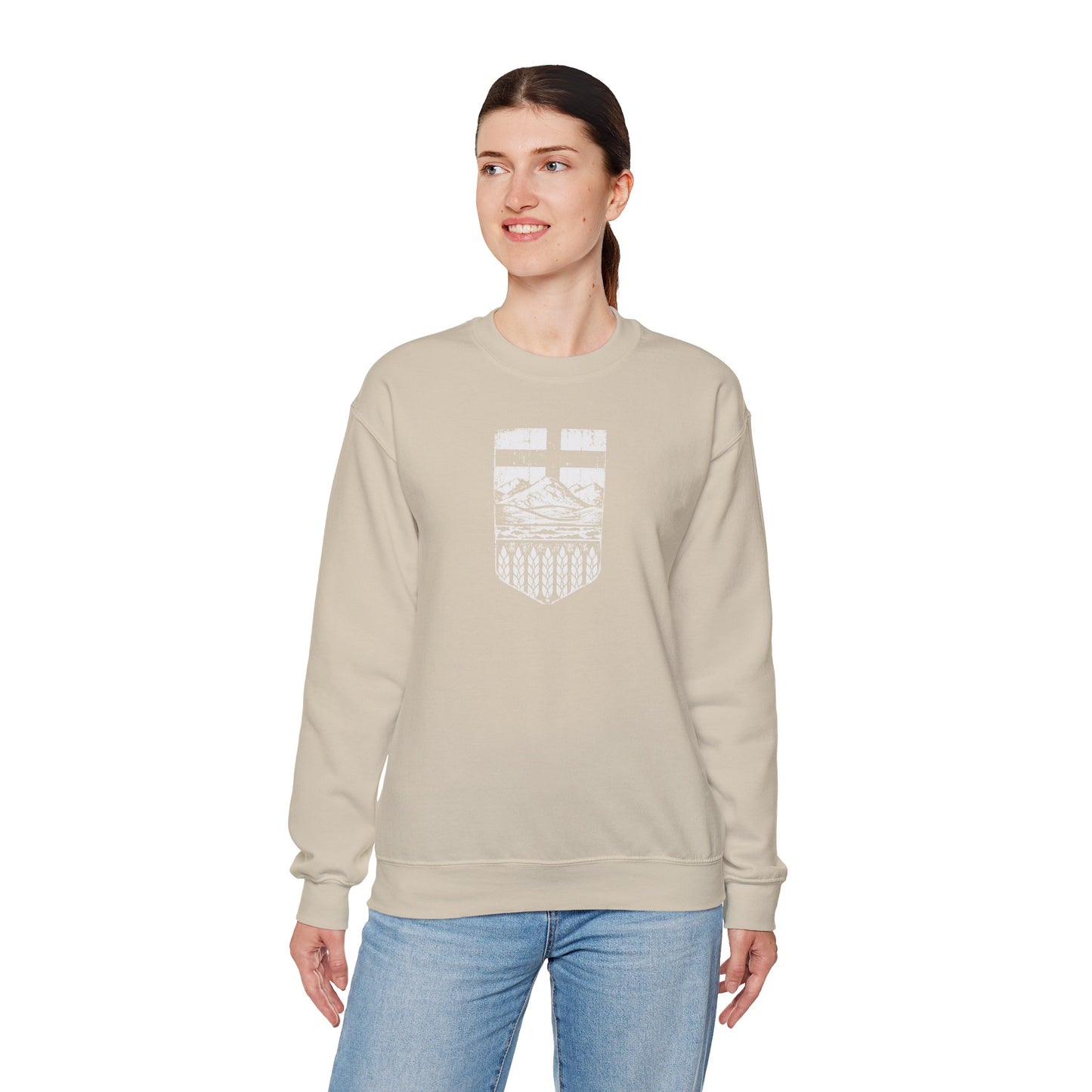 Rugged Alberta Shield Unisex Sweatshirt