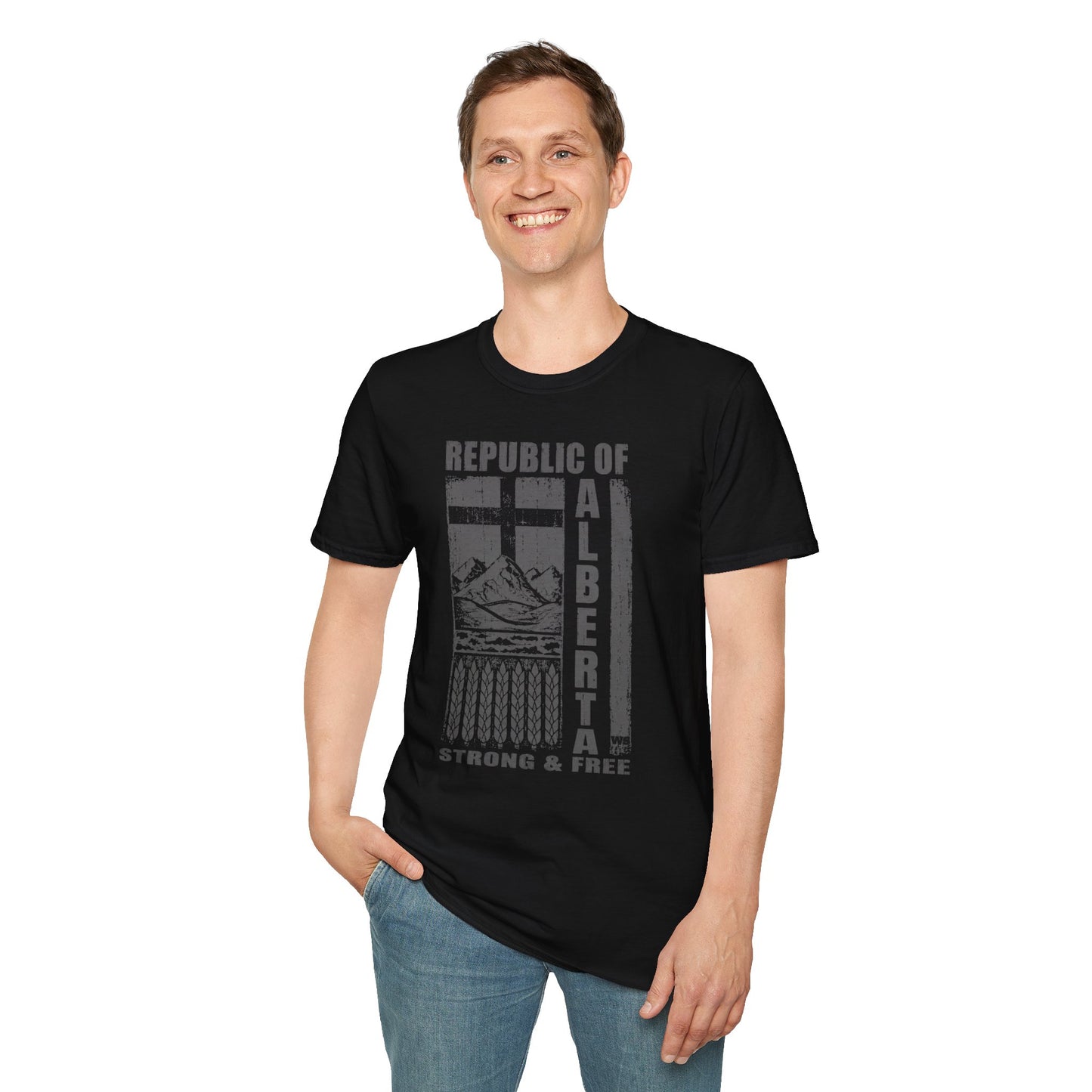 Republic of Alberta Unisex Softstyle T-Shirt
