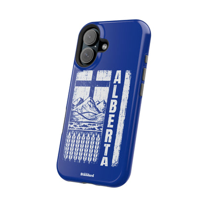 Rugged Alberta Blue MagSafe Phone Case