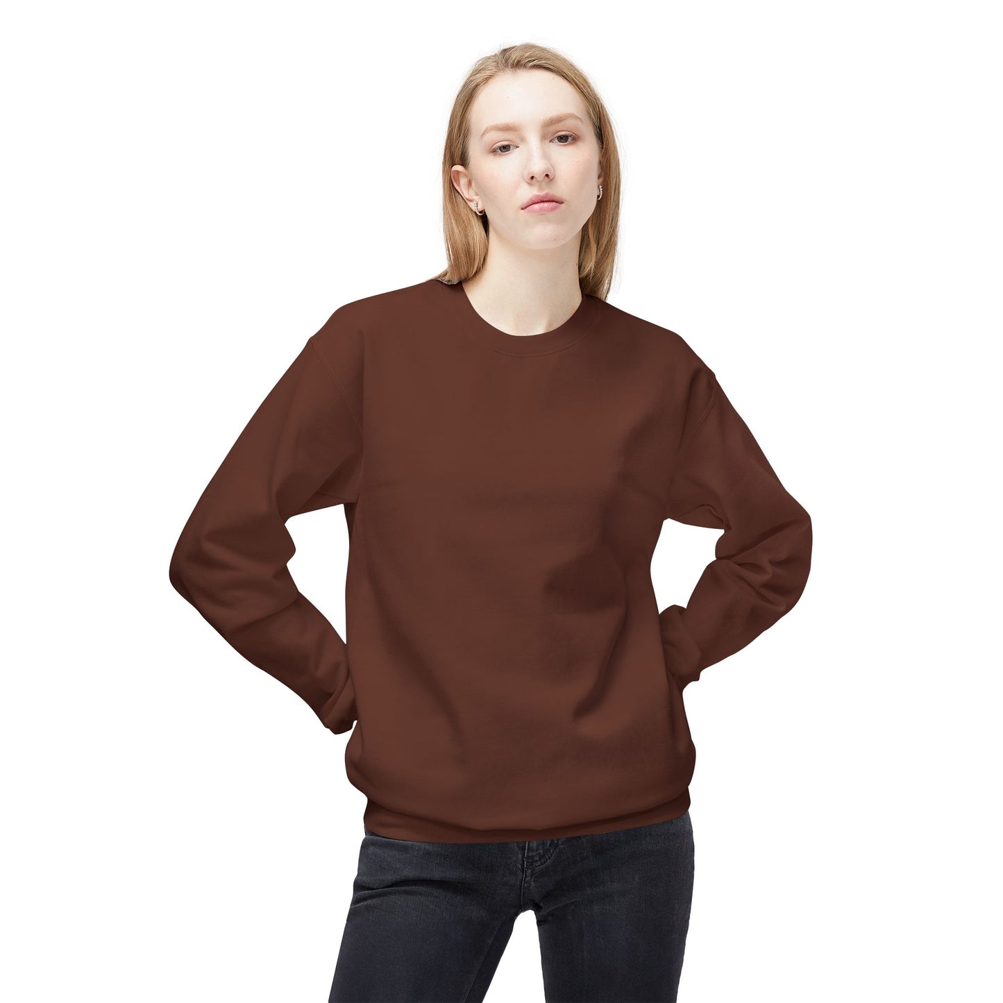 Rugged Alberta Red (On the Back) Crewneck Sweatshirt