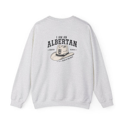 I Am Albertan (On the Back) Unisex Sweatshirt