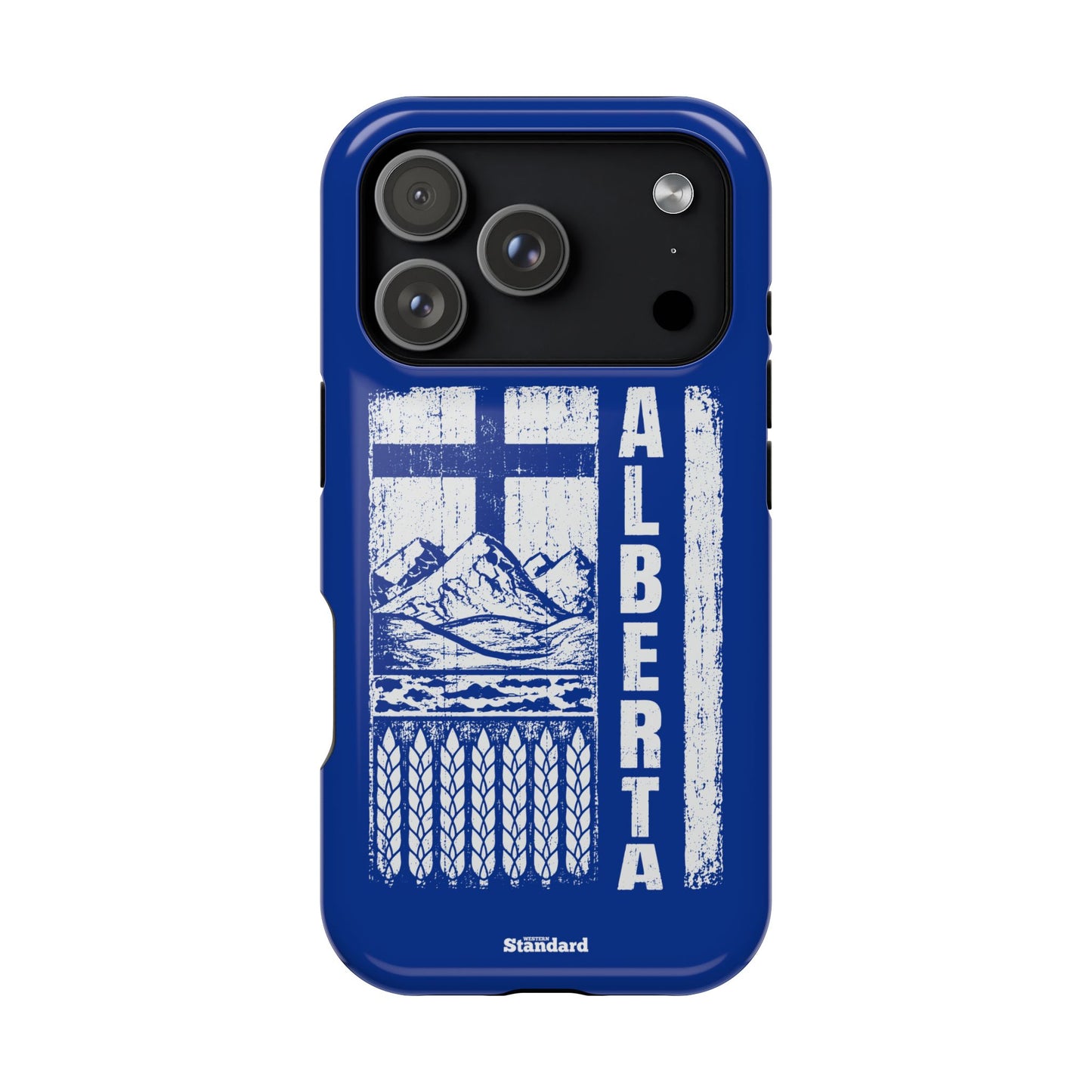 Rugged Alberta Blue MagSafe Phone Case