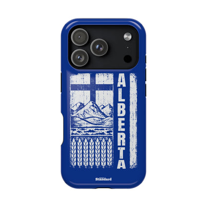 Rugged Alberta Blue MagSafe Phone Case