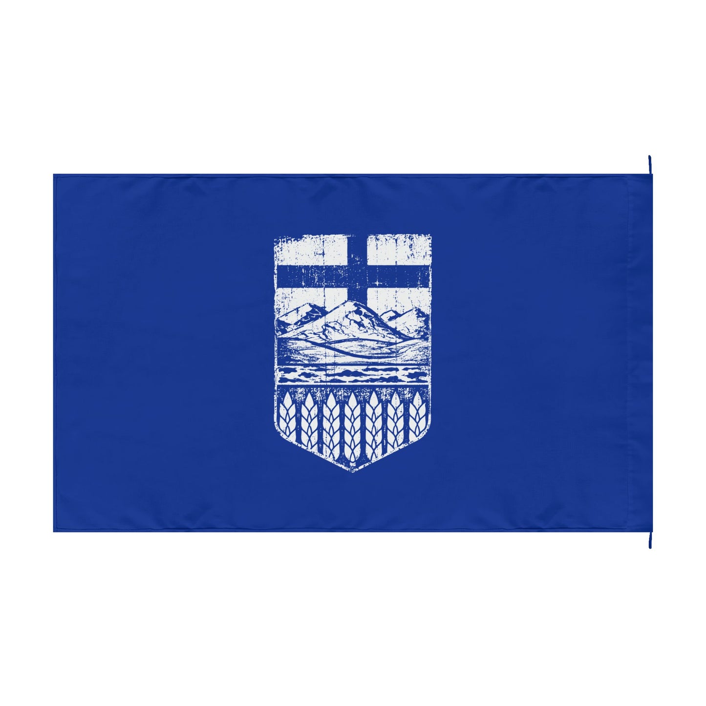 Rustic Alberta Flag