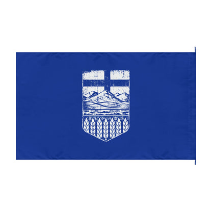 Rustic Alberta Flag