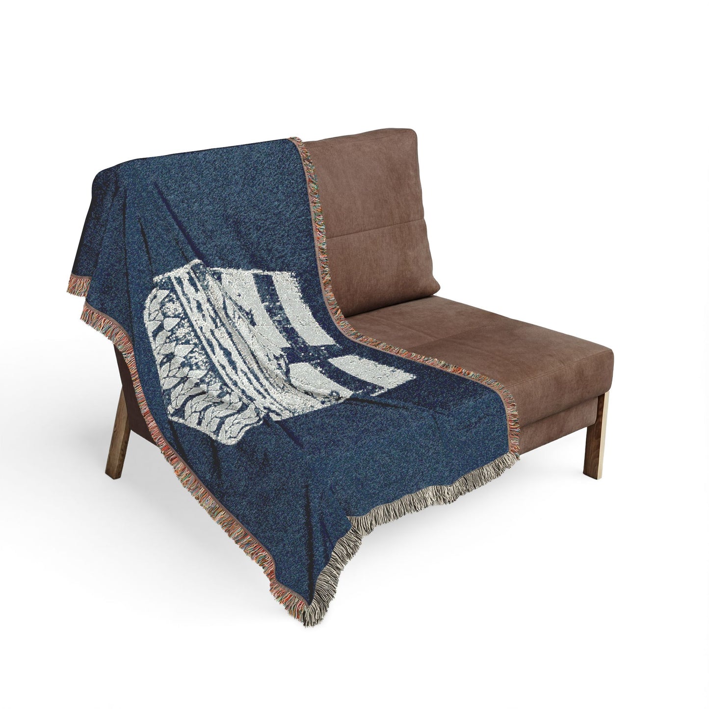 Rugged Alberta Shield Woven Blanket