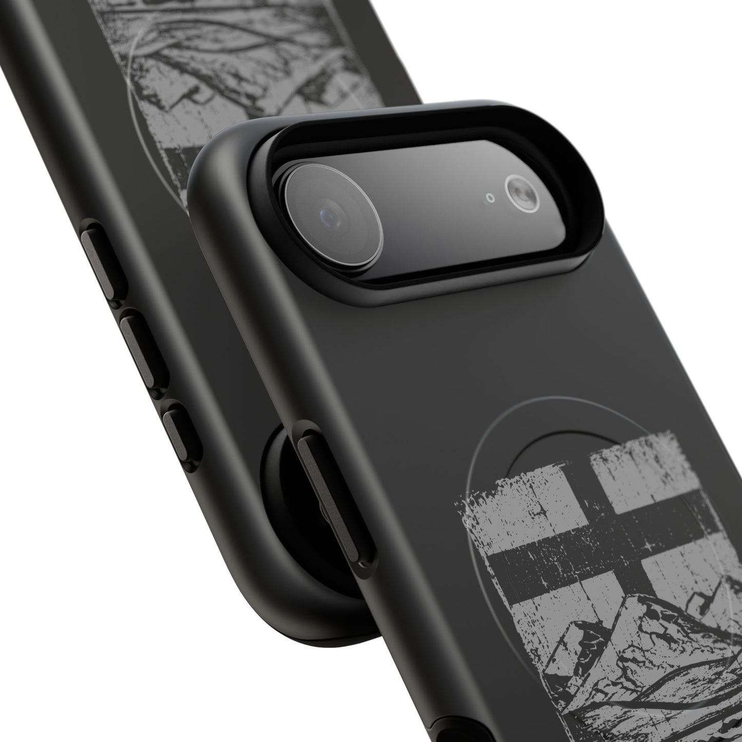 Rugged Alberta Shield Black MagSafe Premium Case
