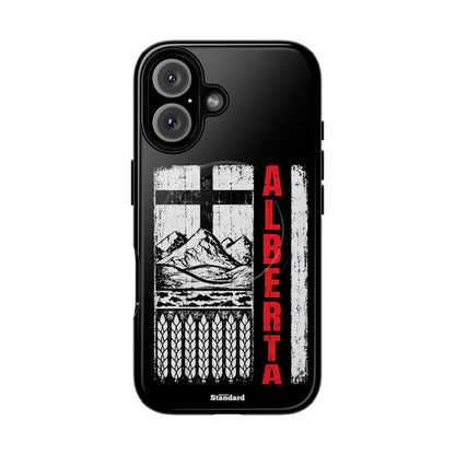 Rugged Alberta Black MagSafe Premium Case