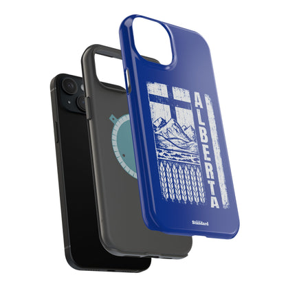 Rugged Alberta Blue MagSafe Phone Case