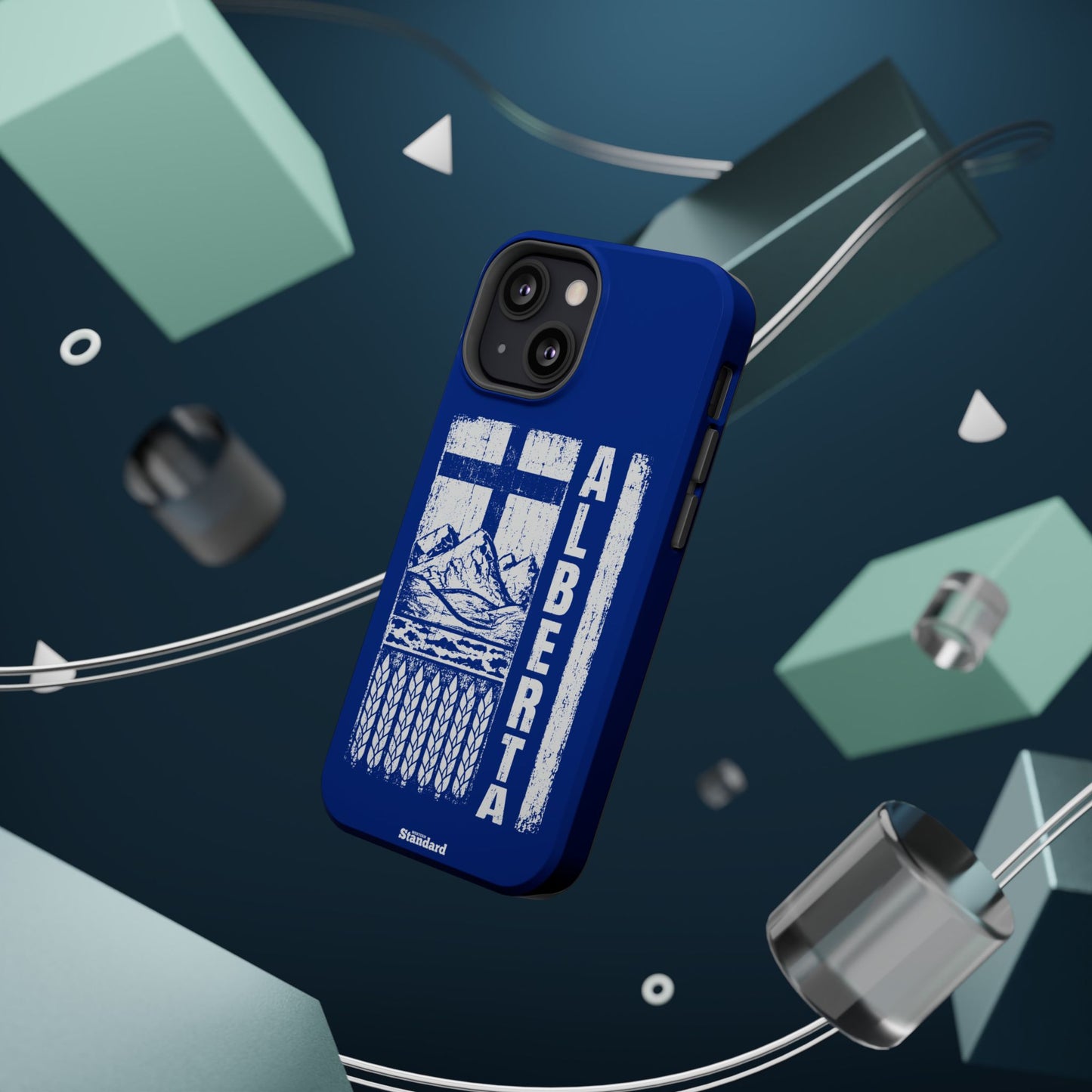 Rugged Alberta Blue MagSafe Phone Case