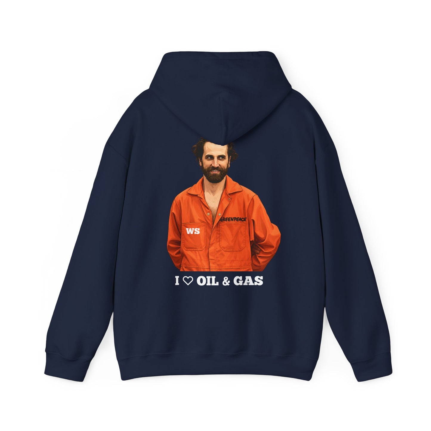 Guilbeault 'I Love Oil and Gas' Unisex Hoodie