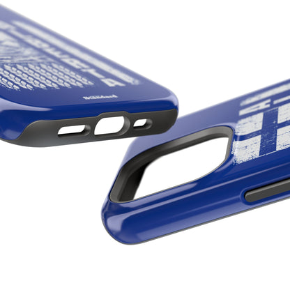 Rugged Alberta Blue MagSafe Phone Case