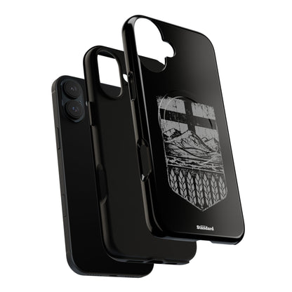 Rugged Alberta Shield Black MagSafe Premium Case