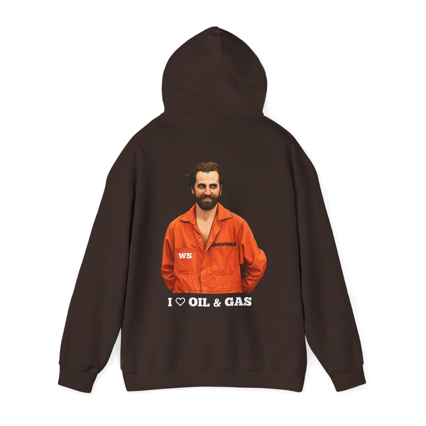 Guilbeault 'I Love Oil and Gas' Unisex Hoodie
